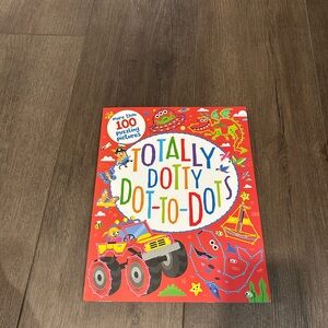 Totally Dotty Dot-to-Dots Activity Book - Red Cover